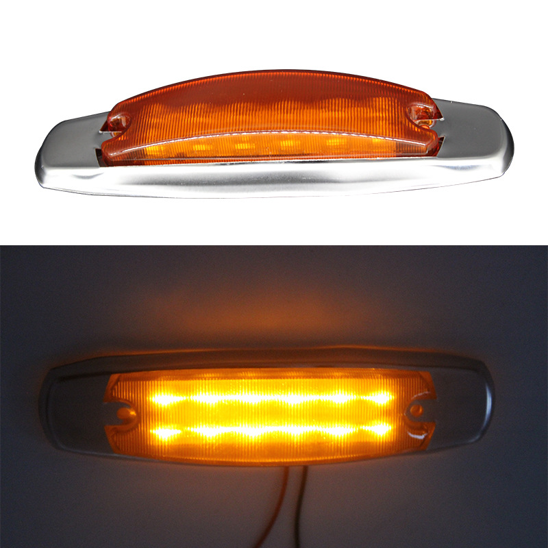 10-30V 12LED universal del coche del camión ancho de luz lateral luz de advertencia de luz