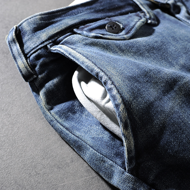 DEESMANC and CO autumn/winter new American heavy wash men's jeans young men's trousers 332 32