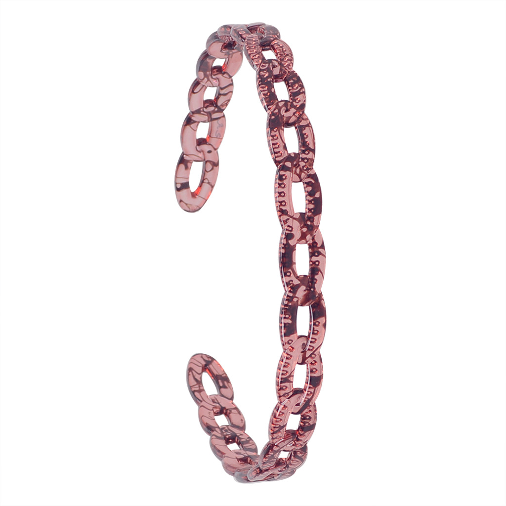 Fashion Resin U-shaped Hollow Hairband display picture 10