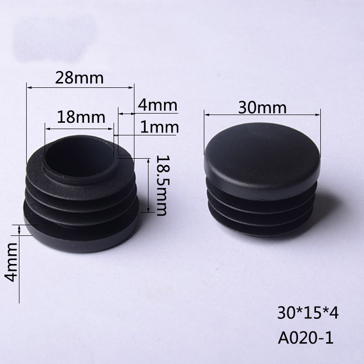 厂家直销各种规格圆形管塞管堵螺旋形 塑料堵头帽 塑料塞头