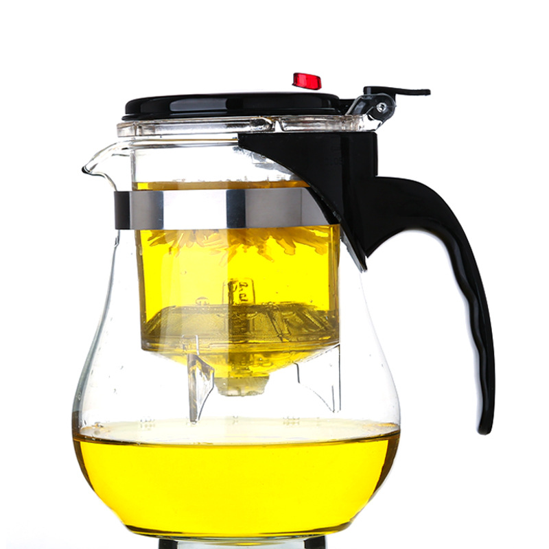 大容量飘逸杯泡茶壶茶水分离过滤花茶壶冲茶器耐热玻璃茶具家用