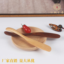 日式实木质果酱刀黄油刀 蛋糕刀点心面包刀 美容面膜刀 木质餐具