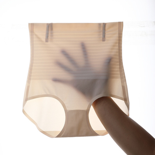 High-waisted underwear for women, tummy-controlling waistband, summer thin shape-shaping artifact, powerful belly-shrinking butt-lifting pants, shaping pants that cover the buttocks