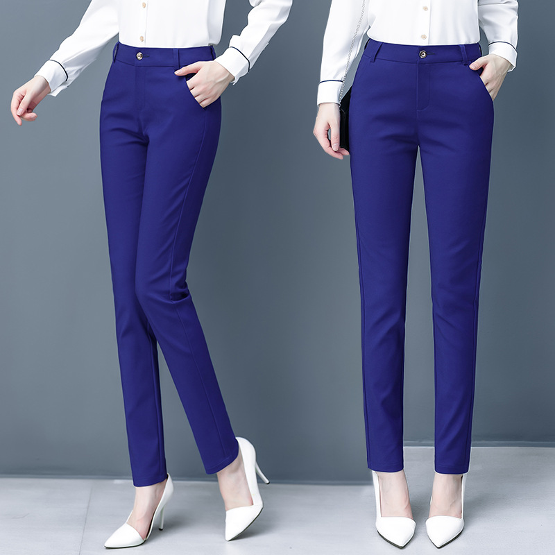 Suit pants female spring 2021 new thin s...