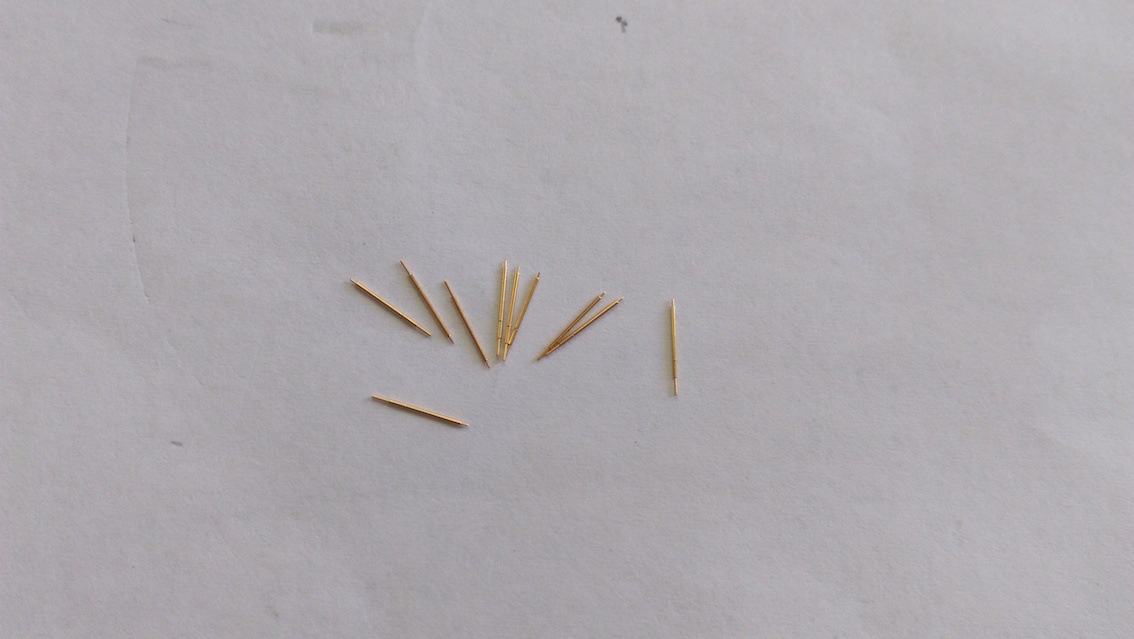 香港进口双头弹簧测试探针 kts028BGA高频双头针 进口半导体探针