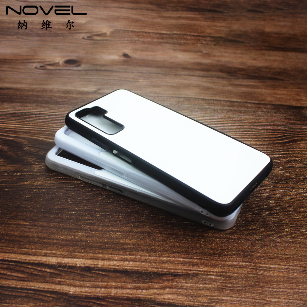 适用于华为Nova 7 SE热转印PC+TPU手机壳 空白素材个性创意