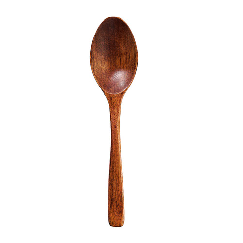 Phoebe long and short handle small wooden spoon Japanese style children's small spoon honey spoon stirring coffee spoon wooden spoon spoon wholesale