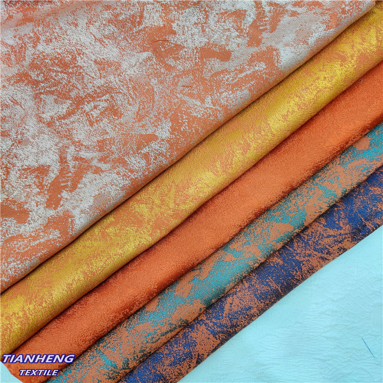 春秋款套色地图花提花男女西装外套时装沙发抱枕床单面料现货批发