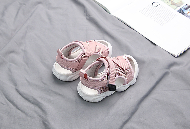 Solid Soft Sole 2021 Summer New Children's Sandals For Men And Women Baby Brand Children's Shoes Beach Shoes display picture 14