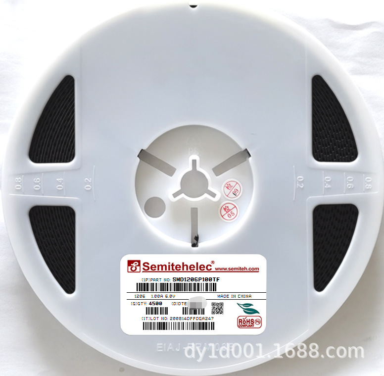 SMD1206P100TF PPTC自恢复保险丝1206 1A 6V 全新原装正品