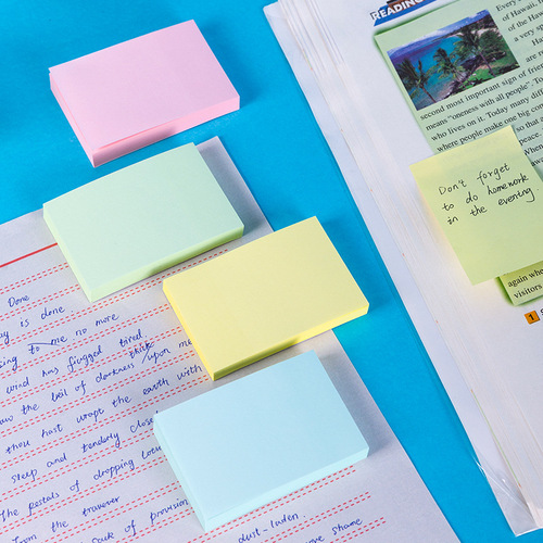 Deli learning office sticky note sticker note note notice sticker message note paper excellent note sticker