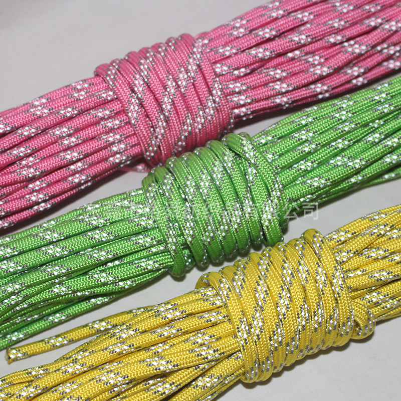 公司销售金线银线编织绳  间色包芯绳  金葱涤沦绳 颜色可以订做