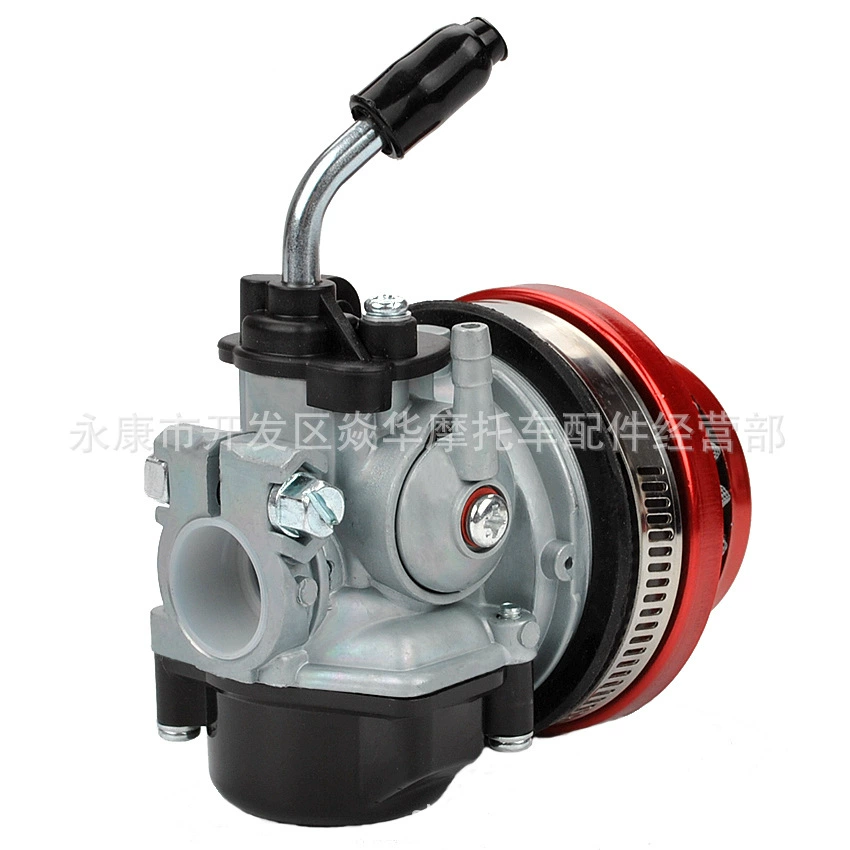 Карбюратор 2-тактный 49cc 66cc 70cc 80cc с воздушным фильтром, мини-модификация небольшого мотоцикла