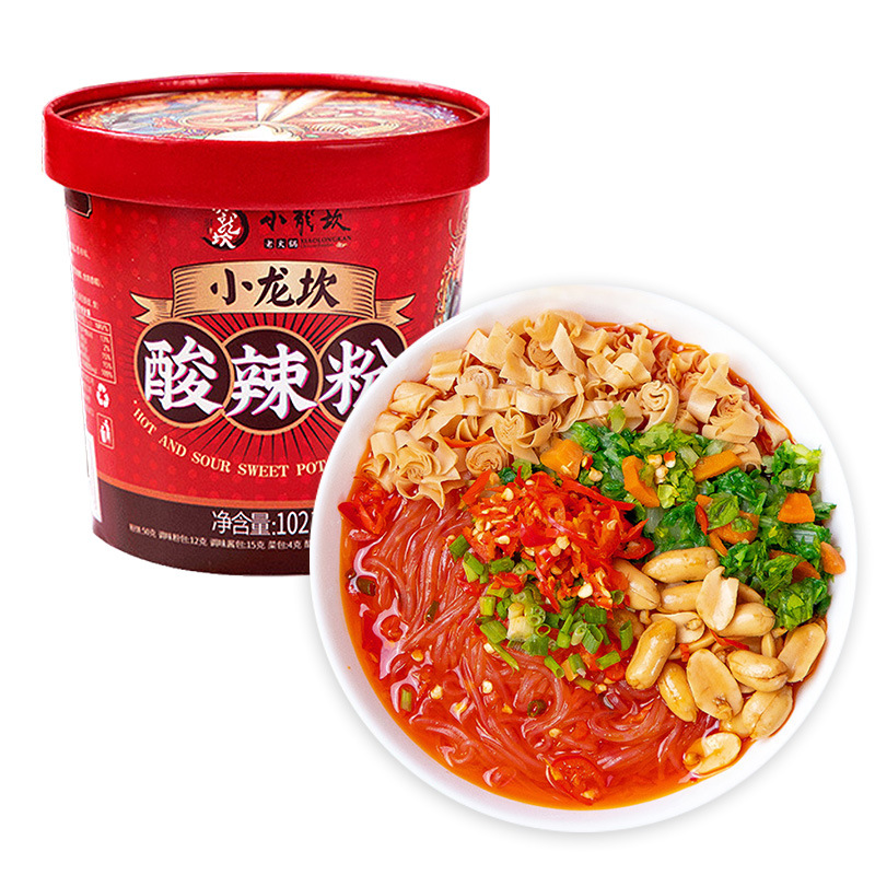小龙坎酸辣粉102g*1桶（红汤）