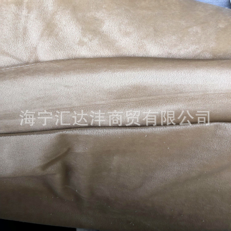 仿超柔 水晶绒 高档箱包面料 超柔包边布