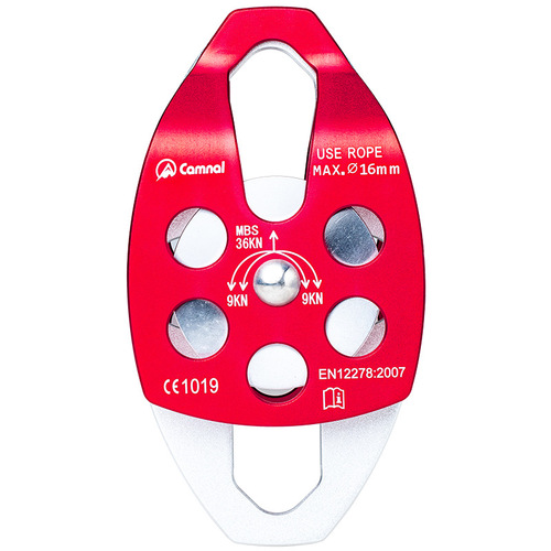 Kanle outdoor equipment mobile side plate double pulley rock climbing mountaineering expansion rescue zipline crossing activity pulley