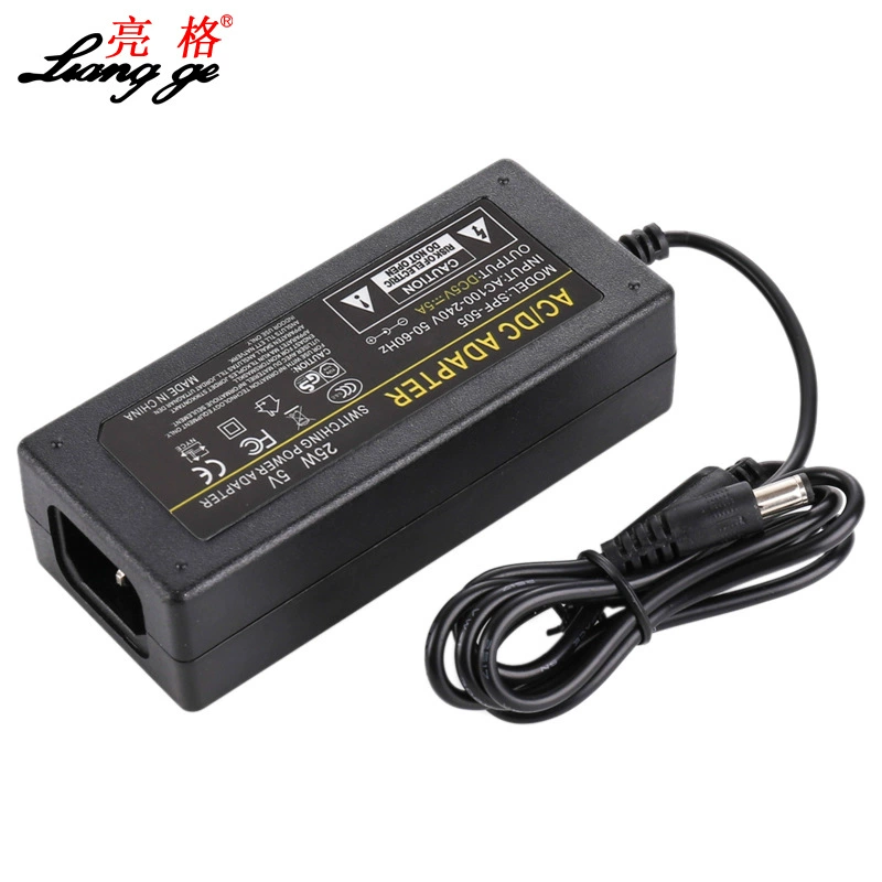 Адаптер питания 5V5A DC Регулируемый блок питания мониторинг светодиодный блок питания 25W Оптический Терминал зарядки 4A 3A Универсальный