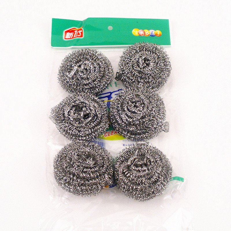 6 1 pack steel wire balls