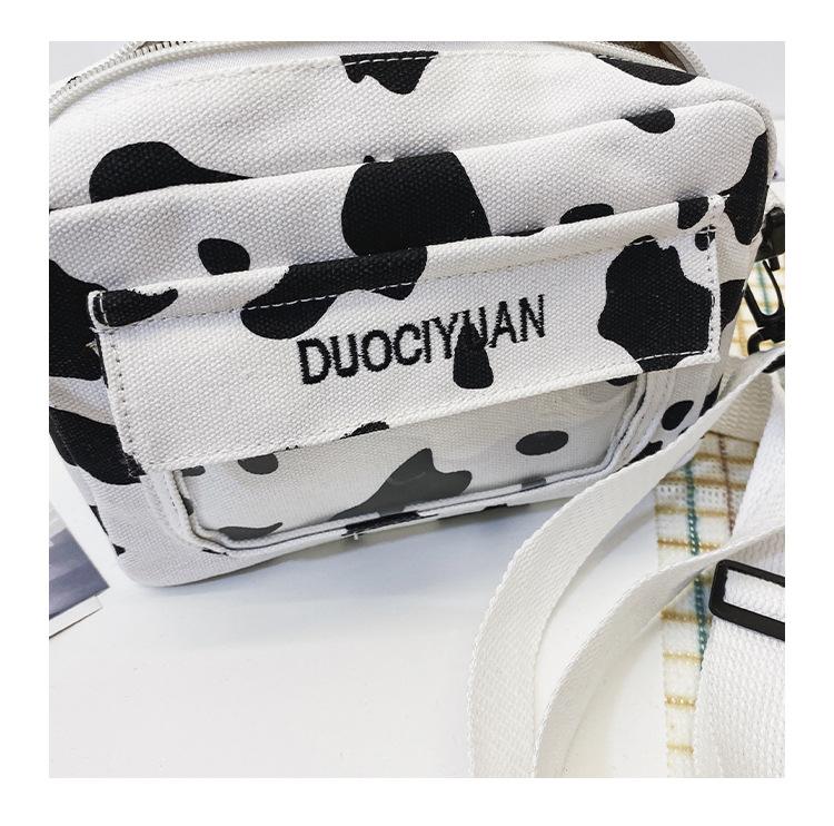 Moda Coreana Nueva Creativa Linda Muñeca Transparente Bolsa De Mensajero Bolsa De Lona Suave Al Por Mayor display picture 29