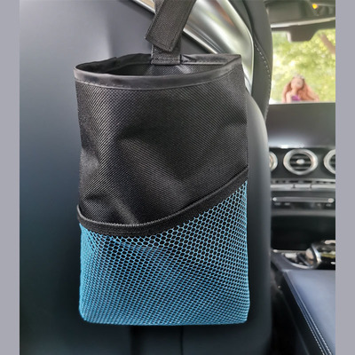 600D牛津布汽車用座椅懸挂垃圾收納袋 定制車用垃圾袋  200件免郵