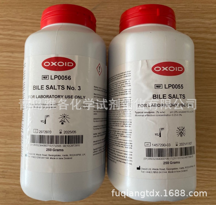 LP0056 3号胆盐 Bile Salts  OXOID 500g 29年新批次 非库存