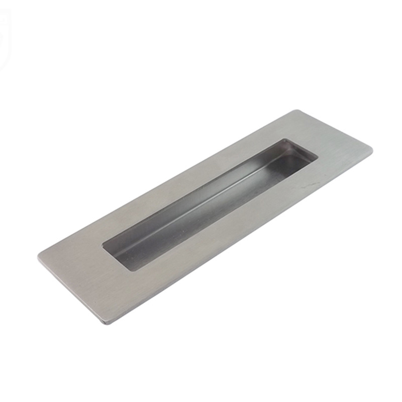 150 * 50mm acero inoxidable 304 mango de gabinete cajón armario puerta corredera oculta perno de mano mano empotrada mango de puerta