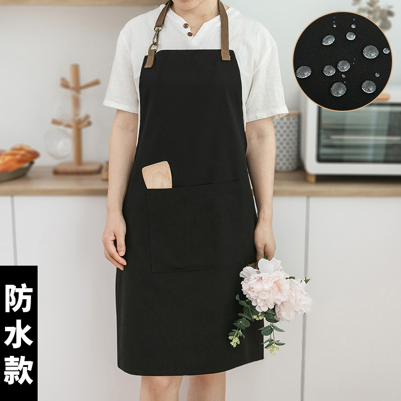 Solo bolsillo-hebilla de metal impermeable-Negro