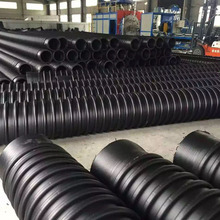 泉州廠家直銷全新料HDPE纏繞增強管 400增強結構壁排污管B型