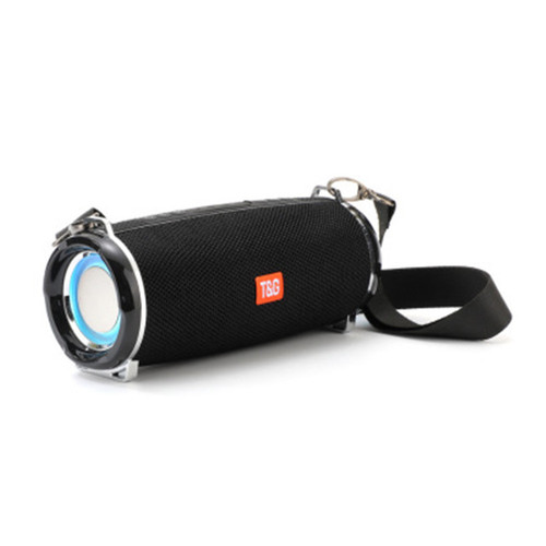 Wireless Bluetooth Speaker Creative Shoulder Strap Mini War Drum Speaker TG192 Dual Diaphragm Card Player