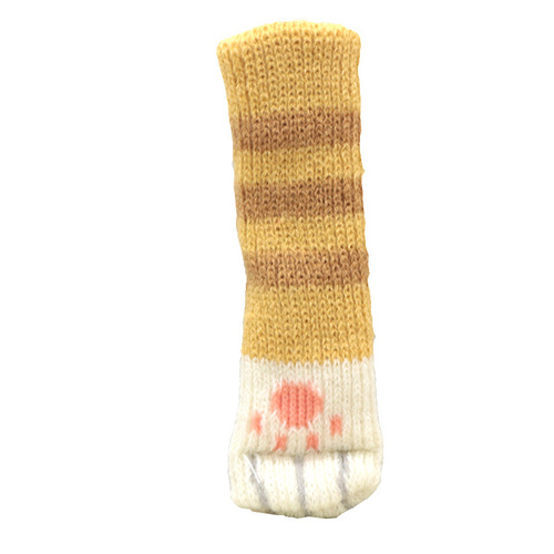 Door handle gloves knitted entry door handle protection suite door interior door double layer thickening does not fall off safety and anti-collision