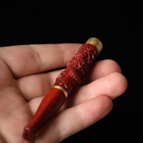 Rosewood solid wood cigarette holder filter circulation type washable cigarette holder filter smoke purifier practical and healthy smoking set