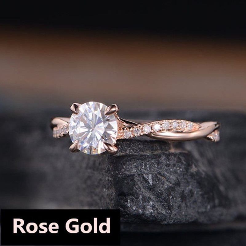 Golden, pink gold
