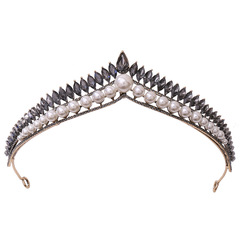 韓式新款新娘珍珠皇冠頭飾 簡約大氣公主王冠網紅女神髮飾配飾品