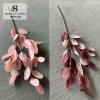 Autumn -colored fruit 5 fork eucalyptus leaves Apple leaf simulation European -style silk flower home wedding wedding hall decoration wholesale