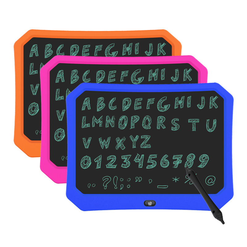 direct deal 17 liquid crystal Handwriting board children painting Graffiti Drawing board Light blackboard Dual Battery WordPad