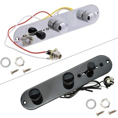 TL Electric Guitar Circuit Board 3-Way Control Panel Assembly for Tele Telecaster - With Socket