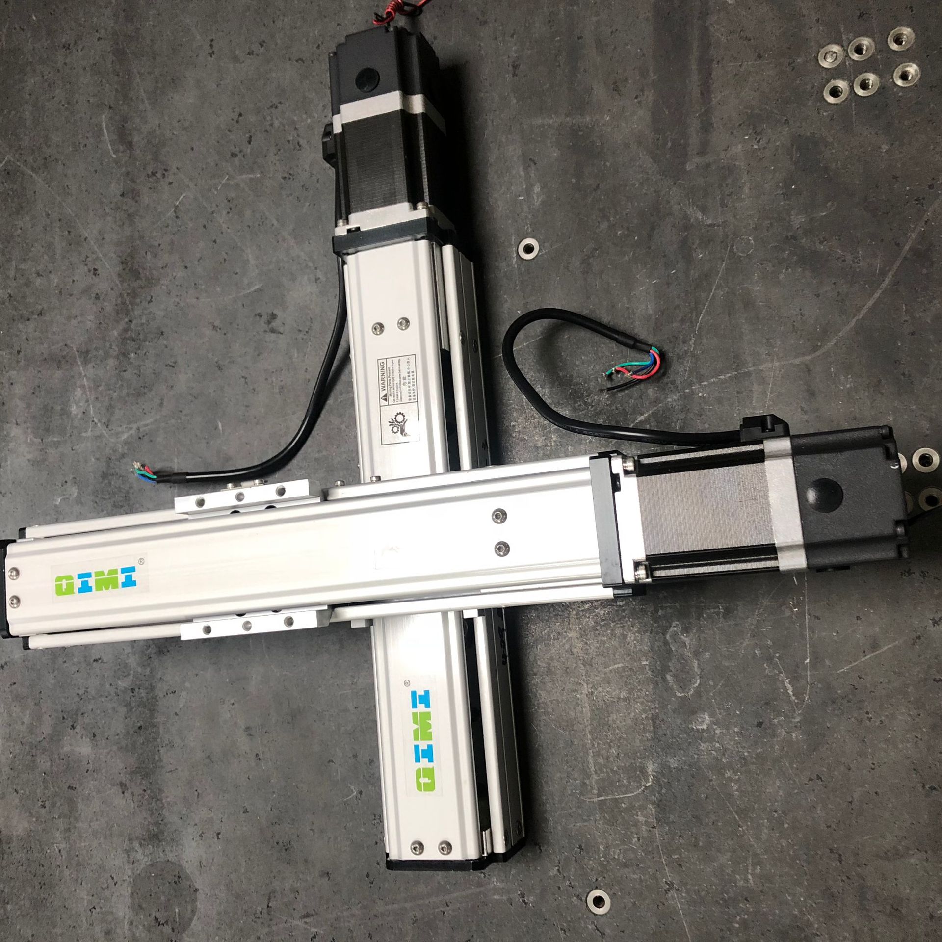 QIMI厂家直销马牌同步带滑台模组丝杆封闭式滑台模组伺服电动缸