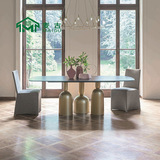 麦古 Нордический минималистский легкий роскошный современный дизайнерский ресторан ресторан