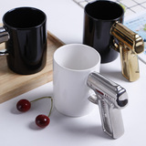 Пистолет Mark Cup Creative Mechanical Ceramic Cup Drink Coffee Cuf