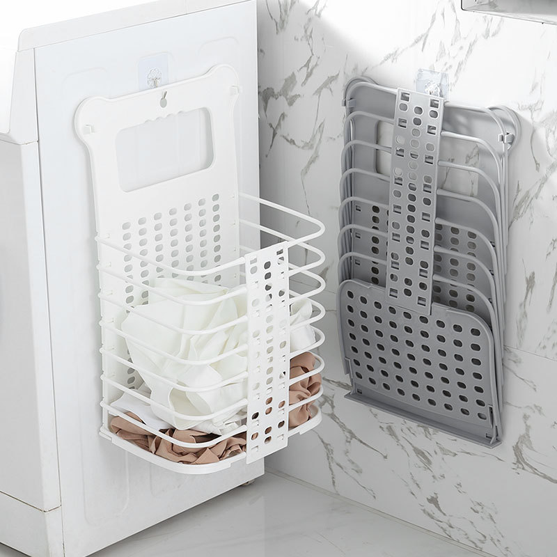 Clothes storage basket foldable without punching – Yiwu Juntu 18902224607 1224971809