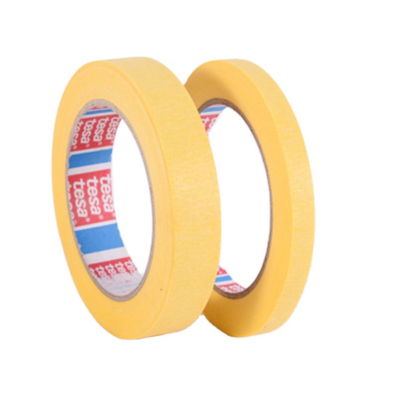 德莎tesa53128厂家批发美纹纸胶带 喷涂遮蔽装修装潢高粘无残胶