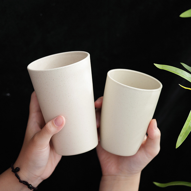 Nordic Feng Shui Cup Home Set Creative Simple Living Room Plastic Cup Children's Home Milk Cup Large Capacity