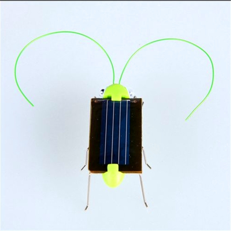 厂家直销新奇特创意太阳能仿真益智教学趣味礼品玩具太阳能蚂蚱|ms