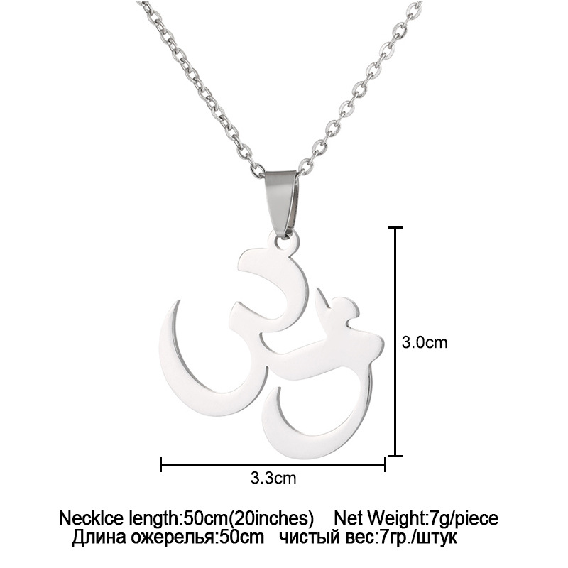 15g Weight 0.03µm Gold Plating Thickness Electroplating Gold Plating Process 18K Gold Plated Plating Material 201 Stainless Steel Pendant Material Pendant Necklace Classification 304 Stainless Steel Chain Material cable chain Chain Type Water Plating 18K Gold Plated Geometric Stainless Steel Retro 304 Stainless Steel Pendant Necklace