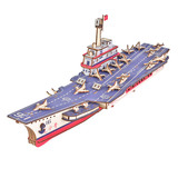 Деревянная игрушка, реалистичная модель корабля, головоломка, корабль, 3D, DIY