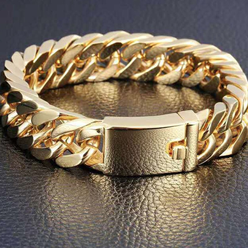 Cross-border accessories 18K gold bracel...