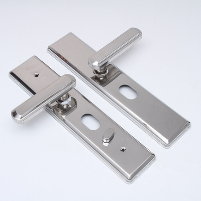 房间门卧室静音执手锁木门轴承机械锁具家用室内不锈钢门锁配件|ms