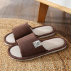 Non-slip universal slippers indoor, cotton and linen