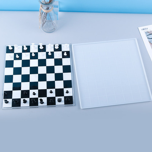 Proud diy glue mold chess board silicone mold mirror Amazon