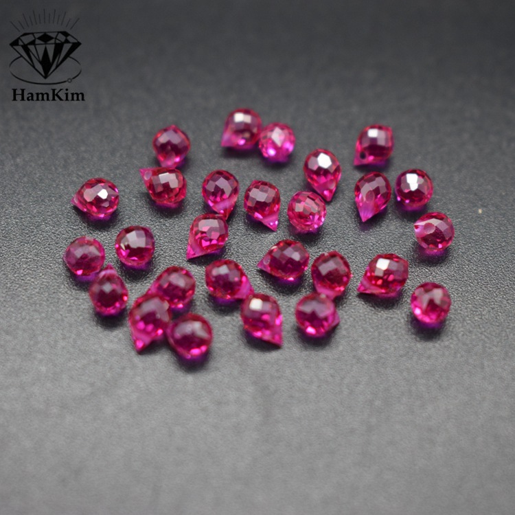 立体水滴 横孔红刚